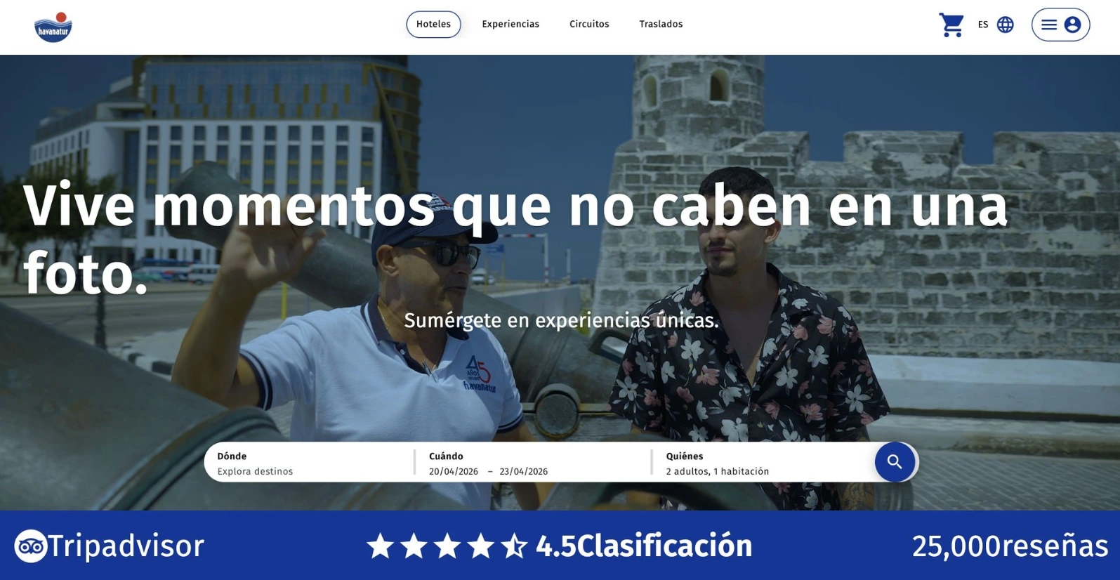 Havanatur S.A. actualiza su sitio web